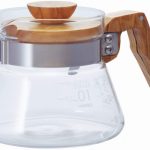 Coffee server 600 ml olive wood by HARIO