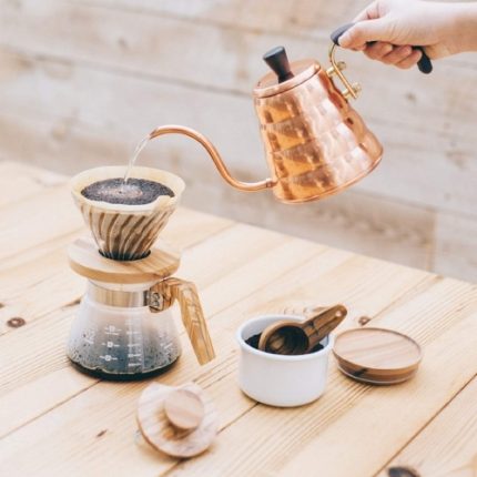 Drip kettle Buono copper by HARIO